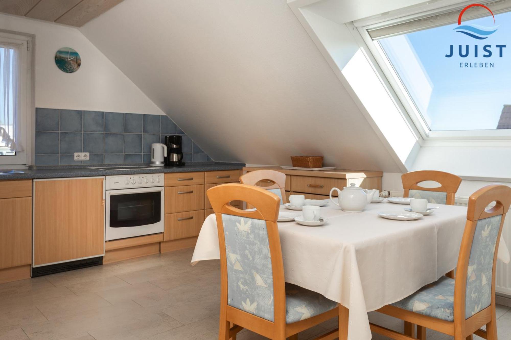 Haus Sylke 138 - Ferienwohnung 8 Juist Exteriör bild